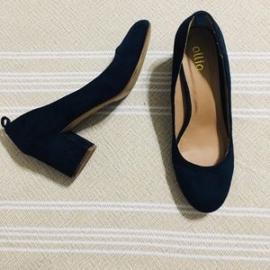 Navy Blue Heels